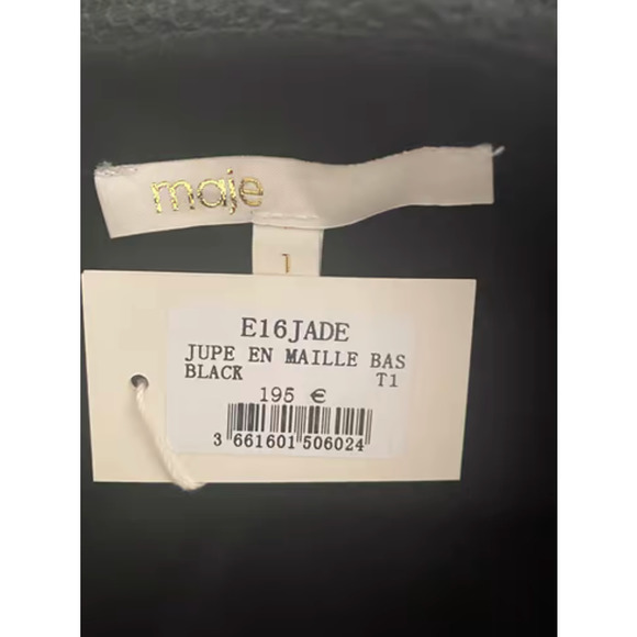 MAJE Mesh Accents Midi Skirt - Picture 10 of 10